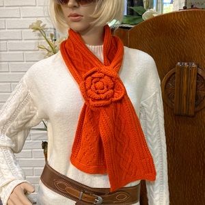 Mud Pie Beautiful orange scarf